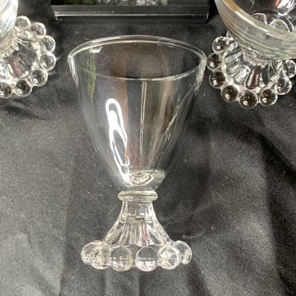 Set of 4 VTG MCM Berwick Boopie Clear liquor cocktail glasses by ANCHOR HOCKING - Picture 7 of 8